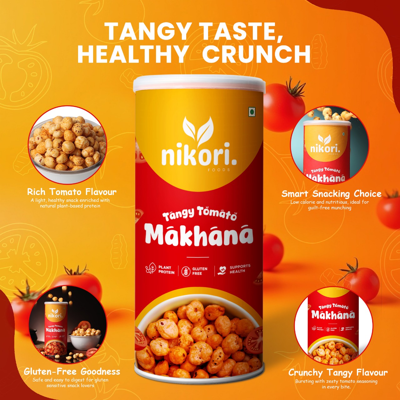 Tangy Tomato Makhana